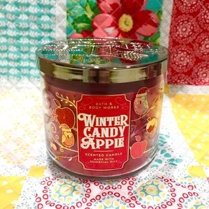 Bath and body works three wick candle